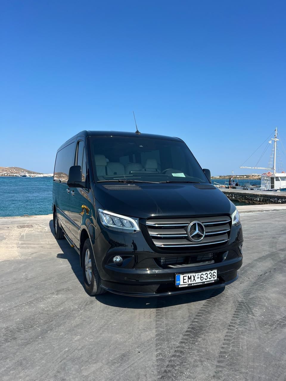 TukTuk Transfers Paros Mercedes Van